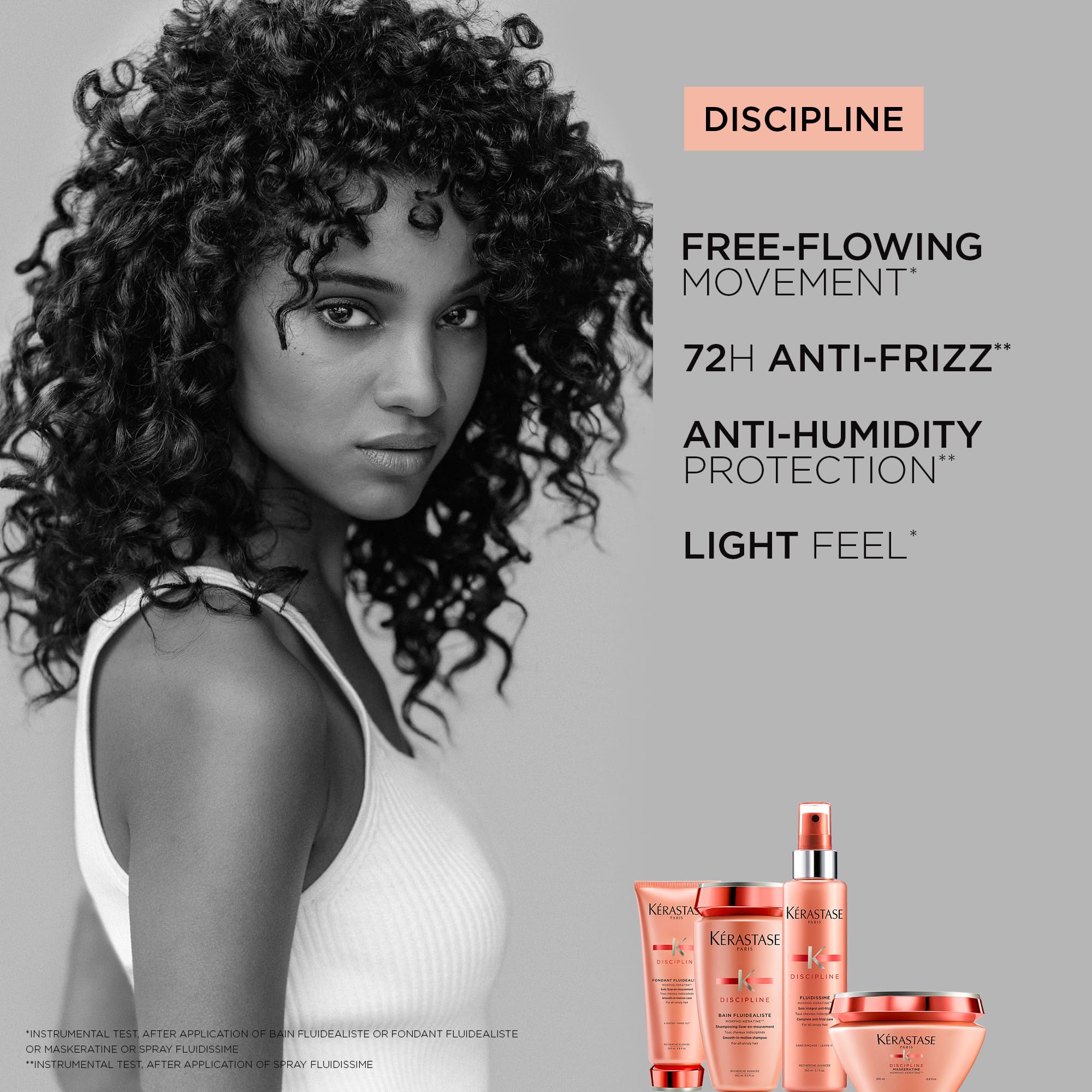 Shampoo Fluidealiste Libre de Sulfato | 250 ml | Kérastase Discipline - Imagen 3