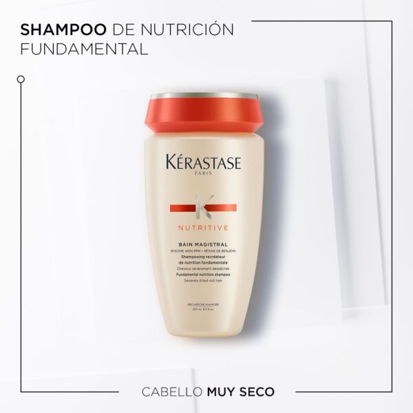 Shampoo Magistral | 250ml | Kérastase Nutritive - Imagen 2