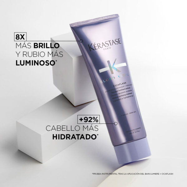 Acondicionador Cicaflash | 250 ml | Kérastase Blond Absolu - Imagen 4