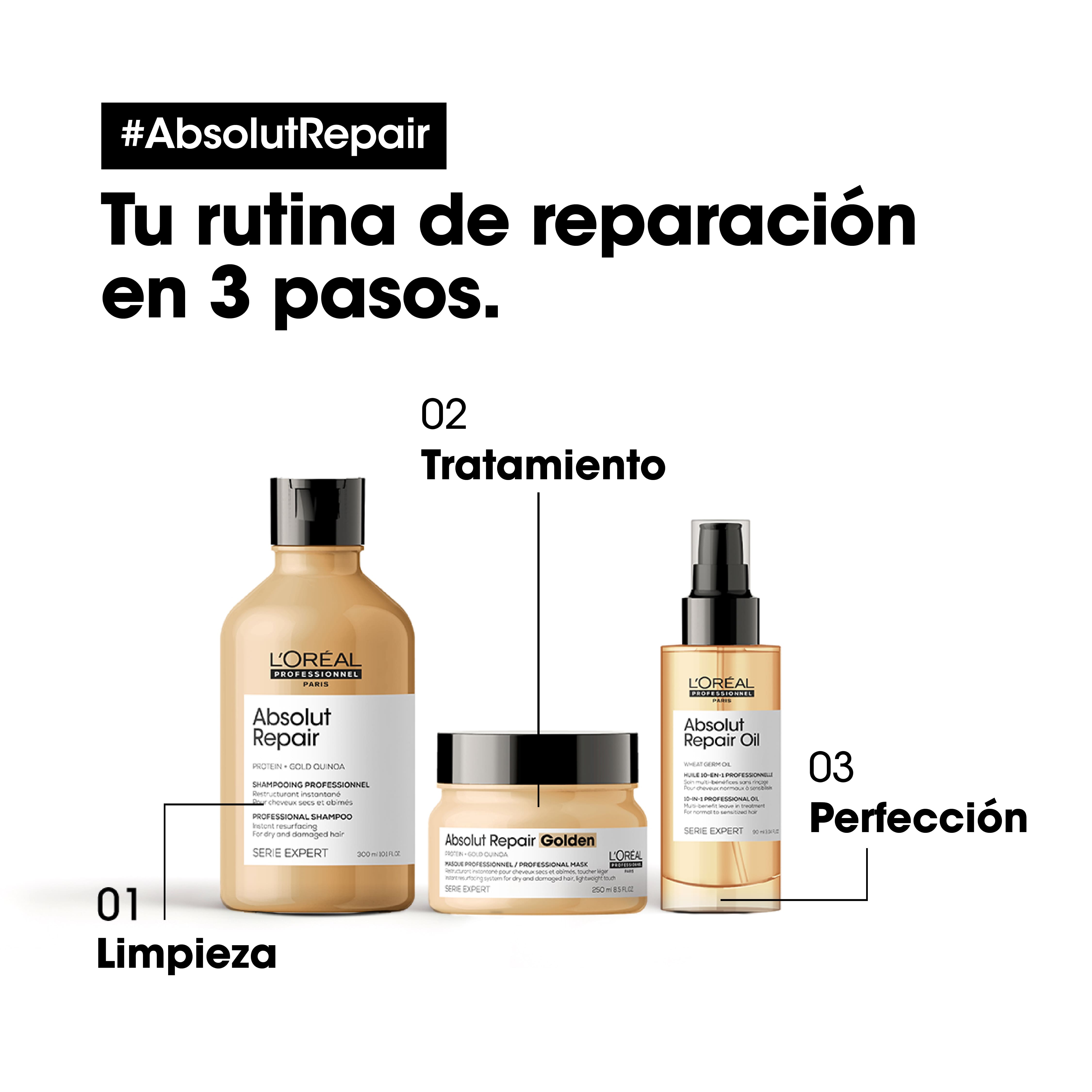 Absolut Repair Aceite multi-beneficio | SERIE EXPERT | 90ml - Imagen 5
