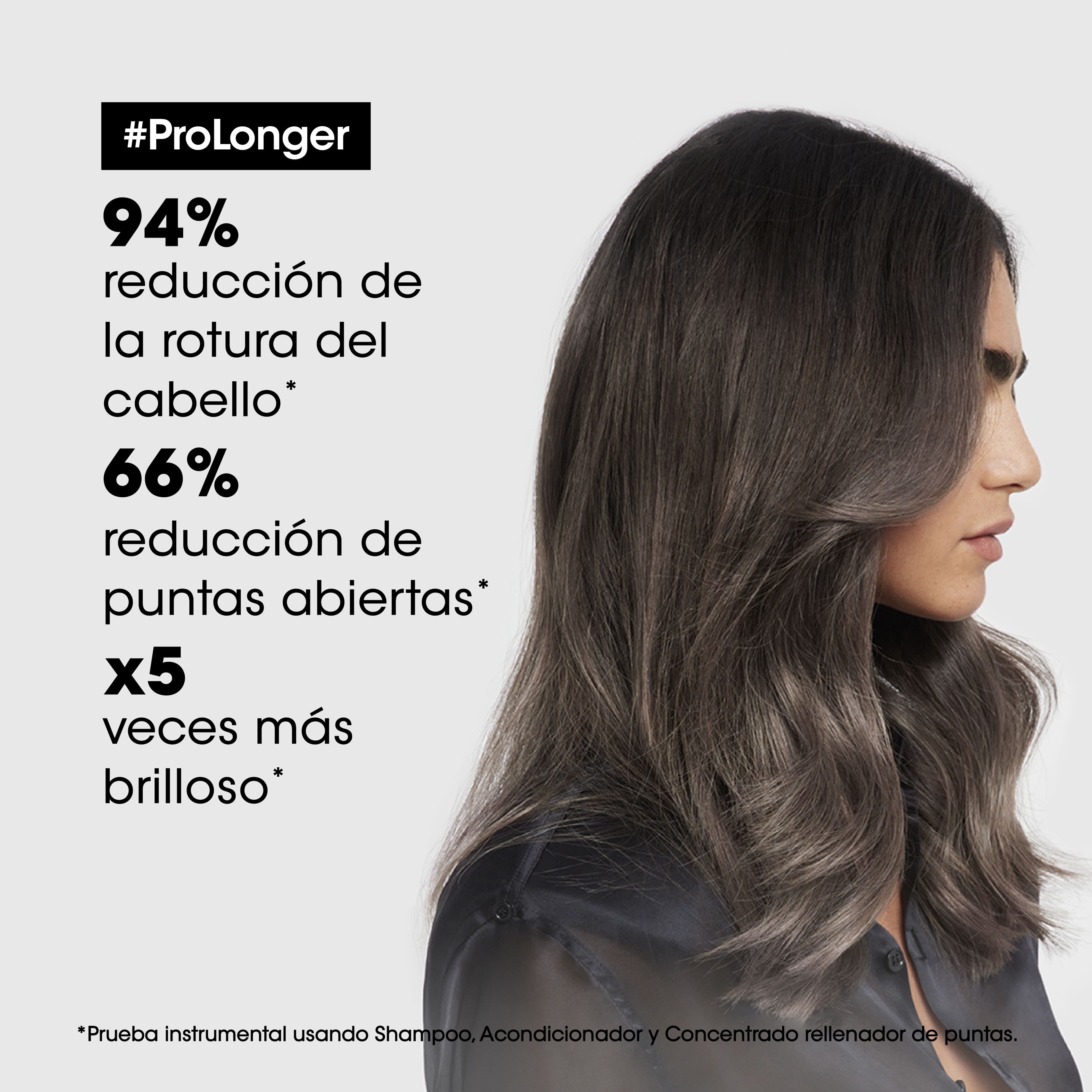 Pro Longer Shampoo | SERIE EXPERT | 300 ml - Imagen 5