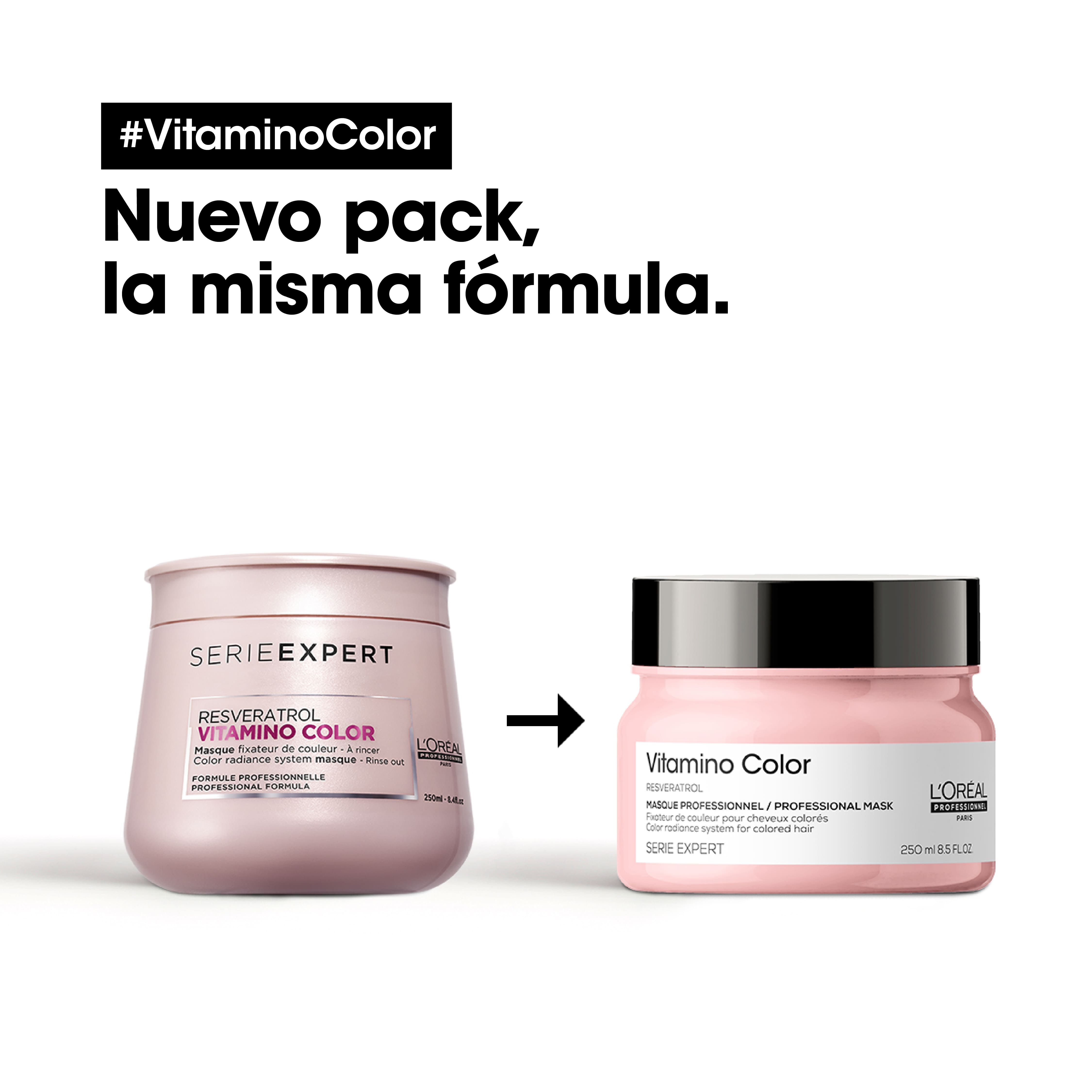 Máscara Vitamino Color | SERIE EXPERT | 250ml - Imagen 2