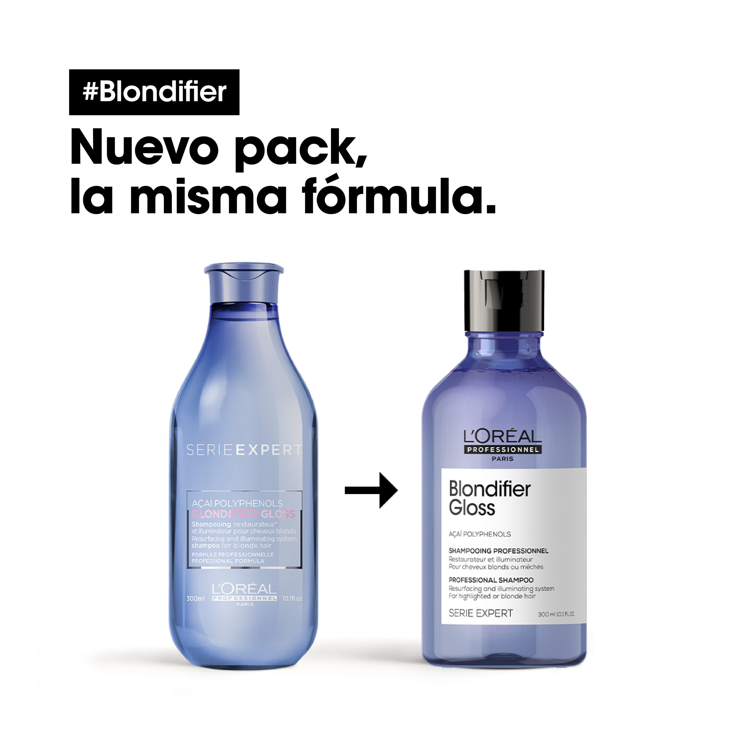 Blondifier Gloss Shampoo | SERIE EXPERT | 300mL – Grupo Ramirez