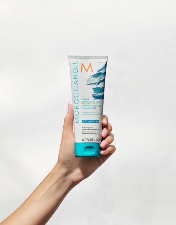 Mascarilla depositante color aguamarina 200 ml - Imagen 3
