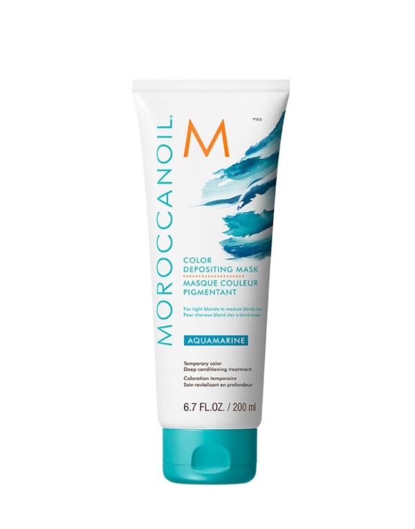 Mascarilla depositante color aguamarina 200 ml