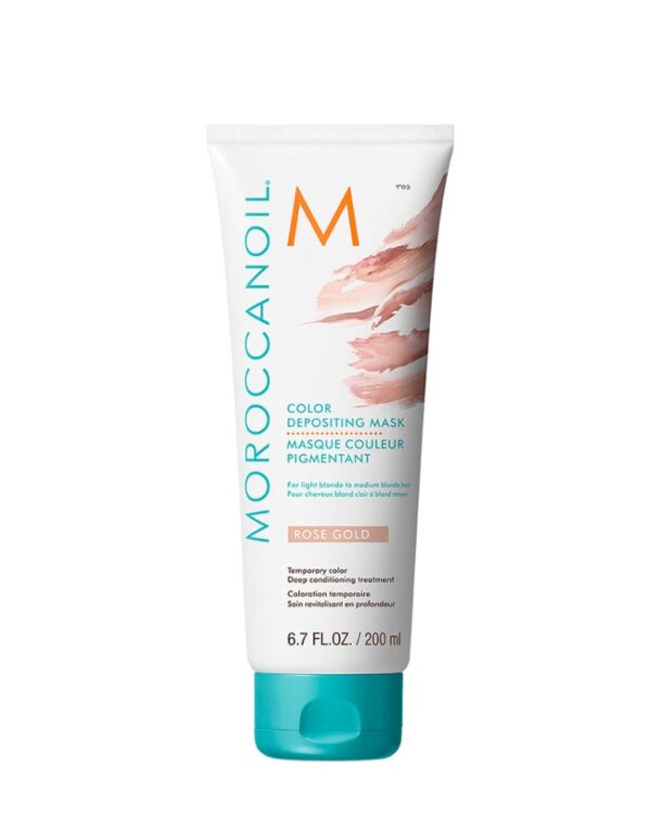 Mascarilla depositante de color oro rosa 200