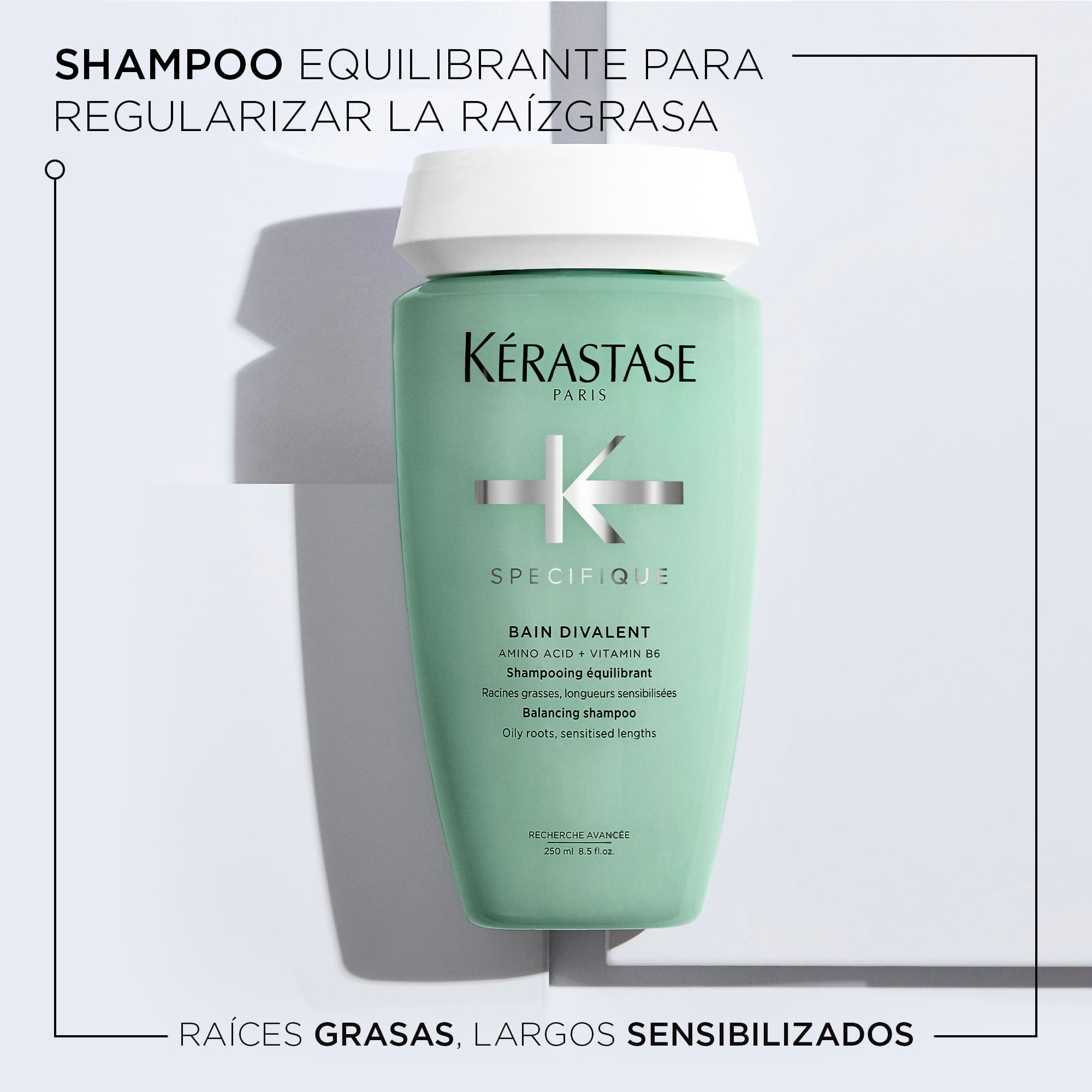 Shampoo Divalent Cabello Graso |250 ml| Kérastase Specifique - Imagen 2