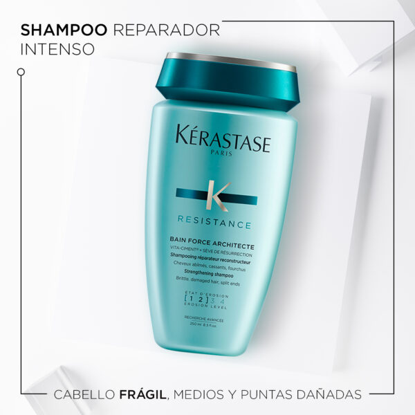 Shampoo Force Architecte | 250ml | Kérastase Résistance - Imagen 2