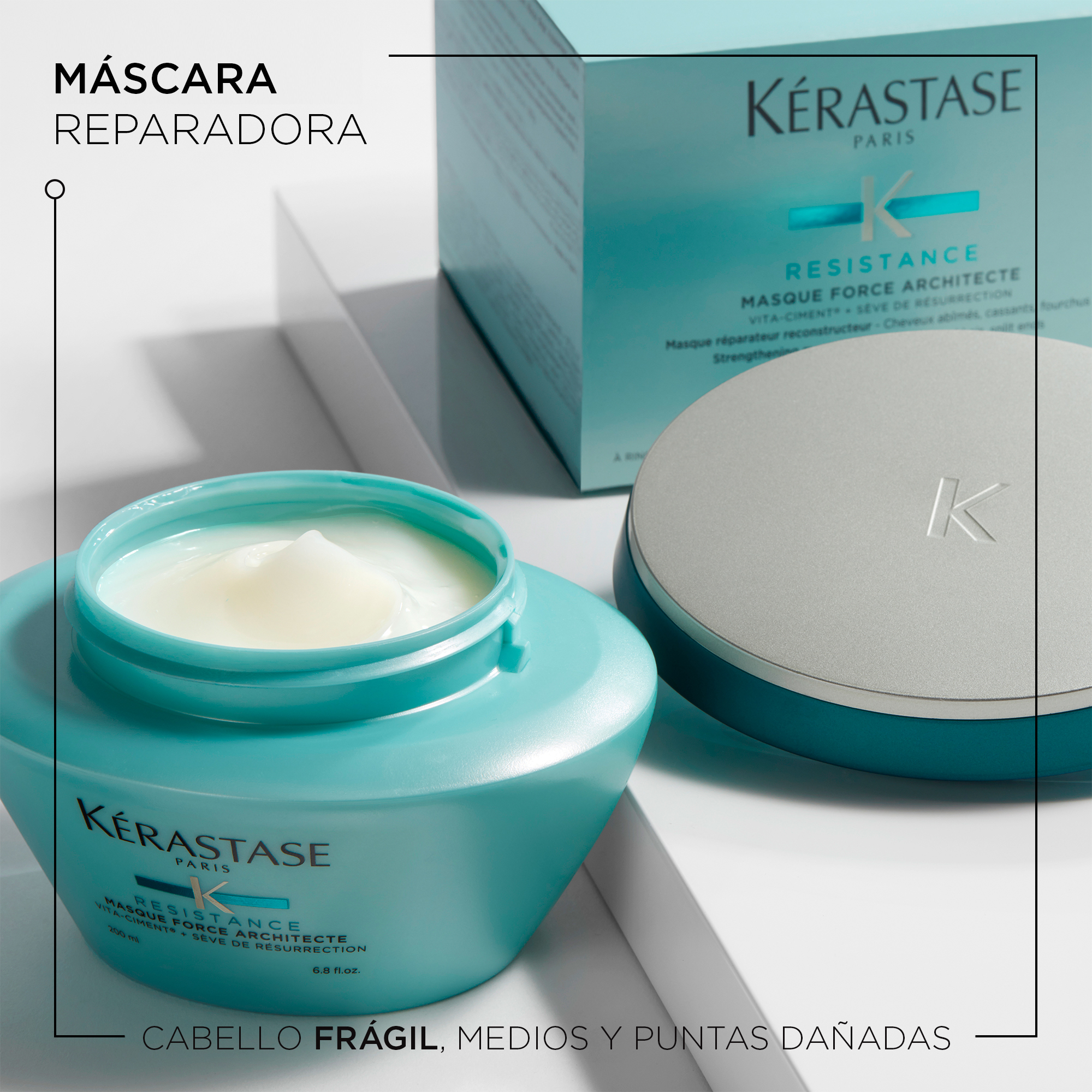 Máscara Force Architecte | 200ml | Kérastase Resistance - Imagen 2