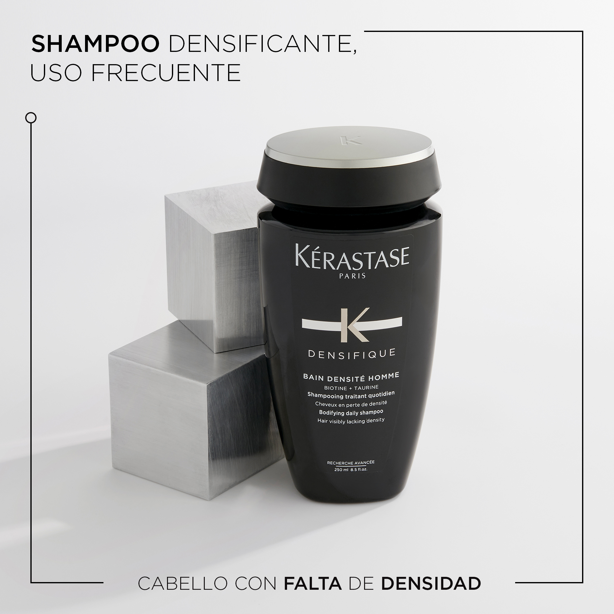 Shampoo Densité Homme | 250 ml | Kérastase Densifique - Imagen 2