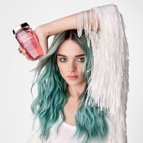 Shampoo Chroma Respect Riche | 250 ml | Kérastase Chroma Absolu - Imagen 10