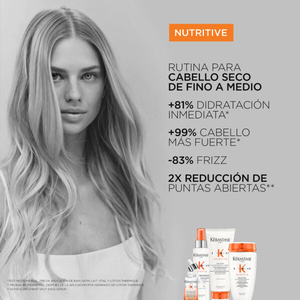 Shampoo Bain Satin| 250 ml | Kérastase Nutritive - Imagen 5