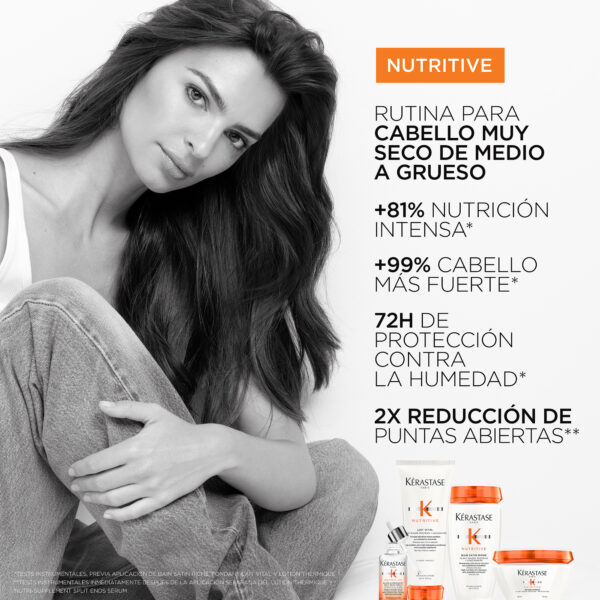 Máscara Masquintense Riche | 200 ml | Kérastase Nutritive - Imagen 5