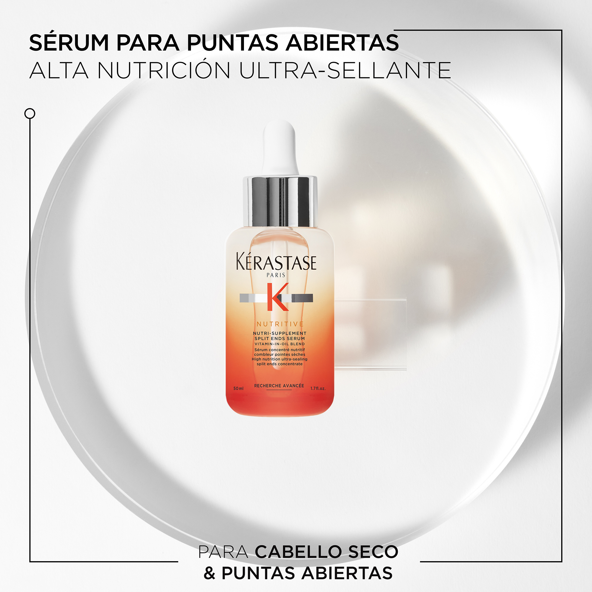 Sérum Puntas Secas Nutri-Supplement |50 ml| Kérastase Nutritive - Imagen 3