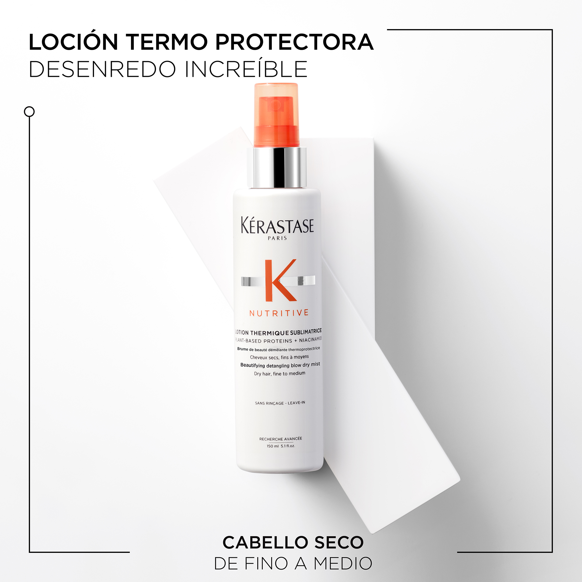 Protector Lotion Thermique |150 ml| Kérastase Nutritive - Imagen 3