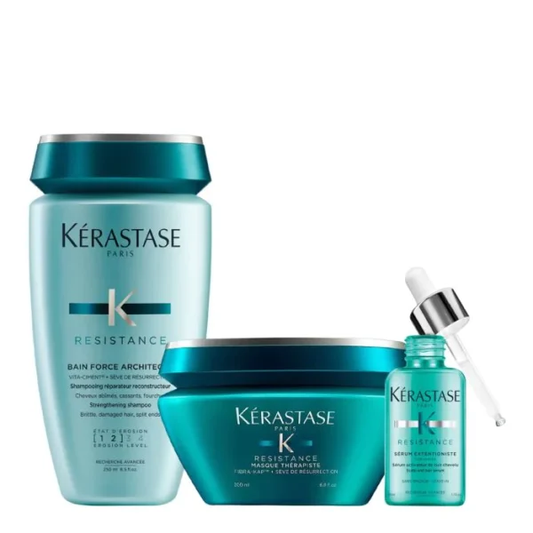 RESISTANCE SHAMPOO FORCE ARCHITECTE 250ML & MASCARA 200ML & SERUM 50ML COMBO