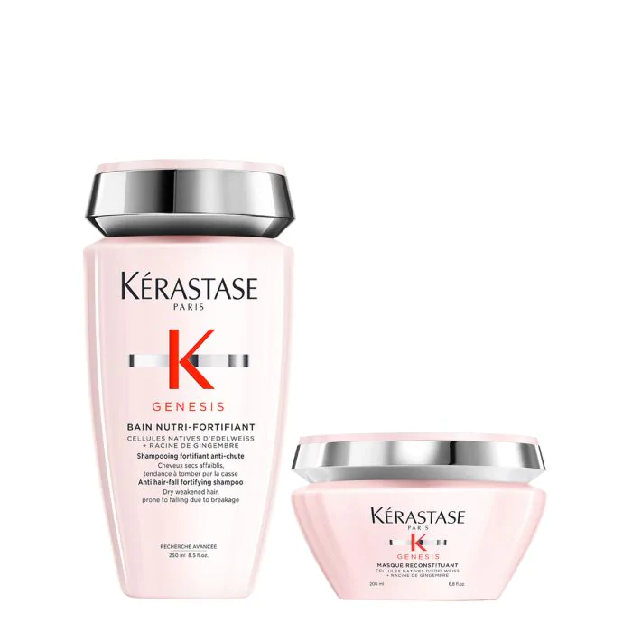 GENESIS BAIN NUTRI-FORTIFIANT SHAMPOO & MASQUE RECONSTITUANT MASK COMBO