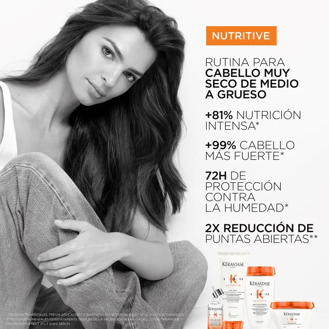 NUTRITIVE BAIN SATIN RICHE 500ML - Imagen 4