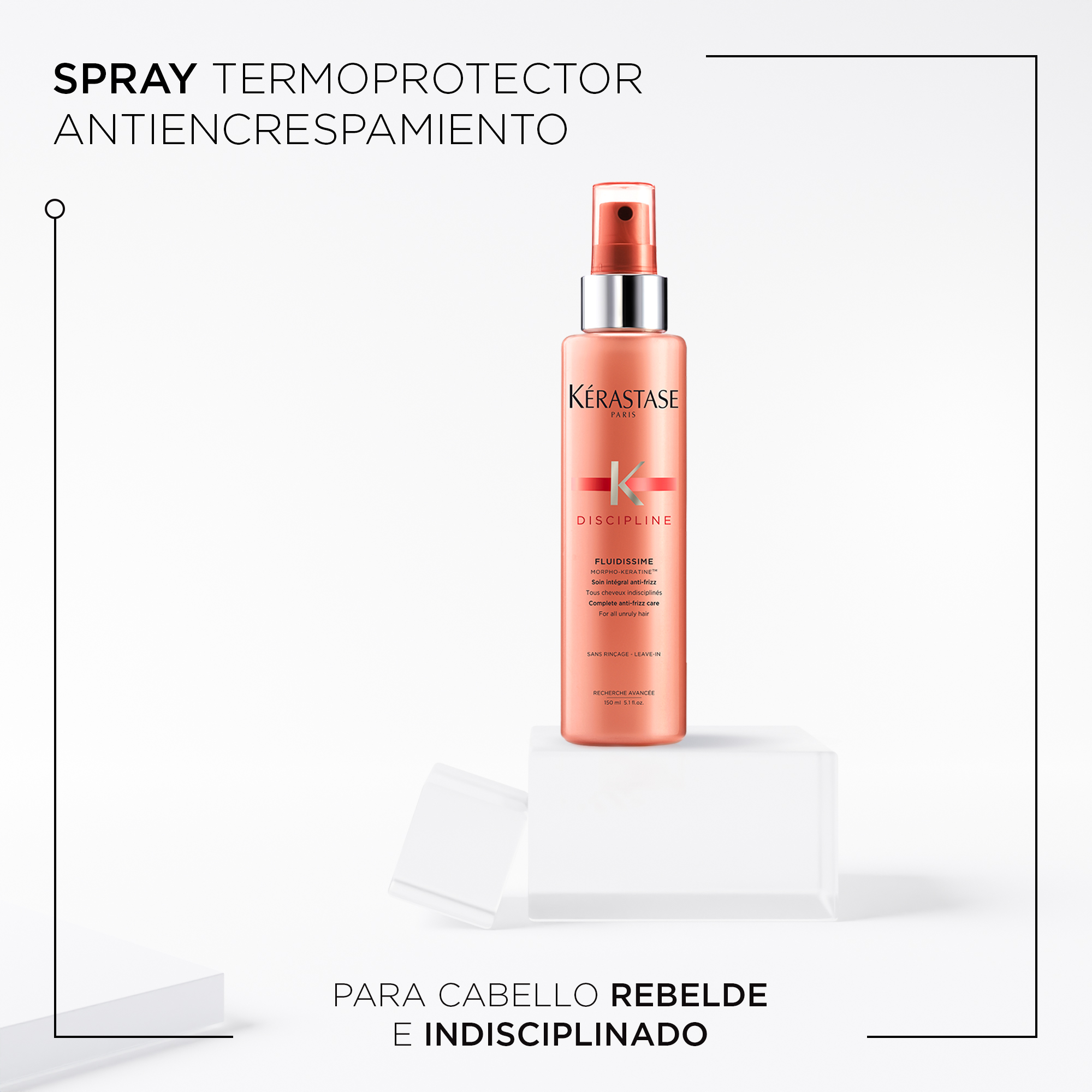 Spray Fluidissime Anti-frizz Discipline Kerastase 150 ml - Imagen 2