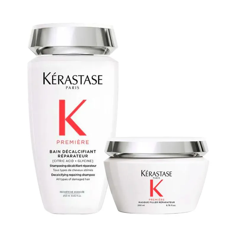 KERASTASE Premiere Bain Decalcifiant Reparateur 250 ml + Premiere Masque Filler Reparateur 200 ml