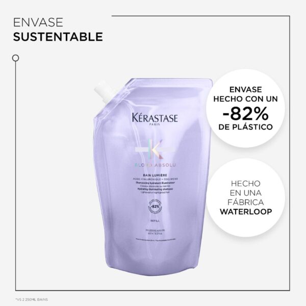 BLOND ABSOLU BAIN LUMIERE SHAMPOO 500ML RECARGA - Imagen 6